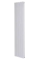 Дизайнерский вертикальный радиатор отопления ARTTIDESIGN Livorno II 5/1800/340 белый 